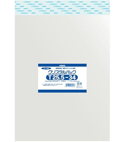 OPP袋テープ付きT22.5-31/A4サイズ【5,000枚】透明袋 Amazon | SWAN OPP袋 ピュアパック T22.5-31 (A4用) テープ付き