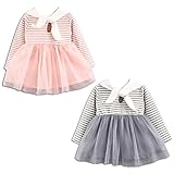 Luxsea DRESS ベビー・ガールズ US サイズ: 0-6 Months カラー: グレー