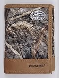 NCAA Florida Gatorsリアルツリーナイロン/レザー三つ折りコンチョ財布