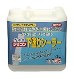 ニッペ 水性シリコン下塗りシーラー 4L 透明