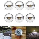 テラス・デッキライト FVTLED ガーデンライト スタンドライト DC12V 0.6W IP65 足元灯 省エネ 超寿命 玄関 廊下 CE RoHS認証 (6個セット クールホワイト)