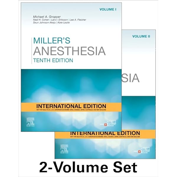 Amazon | Miller's Anesthesia, 2-Volume Set | Gropper MD PhD