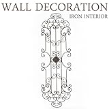 アイアン壁飾り ウォールデコレーション 壁掛け インテリア エンブレム デコトール ウォールオーナメント アートパネル インテリア雑貨 ディスプレイ 玄関 レトロ アンティーク おしゃれ