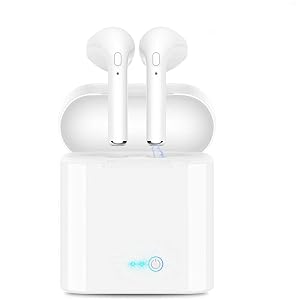 【2020最新 Bluetooth ワイヤレスイヤホン】Bluetoothイヤホン ワイヤレスイヤホン 完全ワイヤレス Bluetooth イヤホンHi-Fi 高音質 ブルートゥース イヤホン bluetooth 5.0+EDR搭載 AAC対応 CVC6.0ノイズキャンセリング IPX6防水 自動ペアリング 両耳 落下防止 マイク内蔵 iPhone/iPad/Android適用
