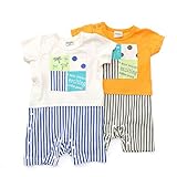 mother goose (マザーグース ) 半袖グレコ (70～80cm) キムラタンの子供服 (11563-172) オフホワイト 70