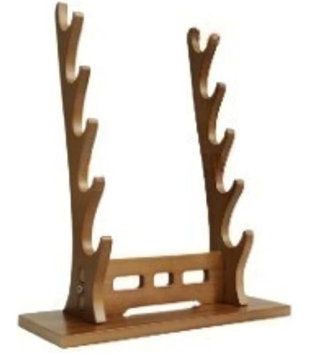 Amazon.co.jp: 剣ラック、剣スタンド、無垢材剣ラック、刀用ウッド