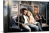 J。J。Brandoプレミアムシックラップキャンバス壁アート印刷題名Subway Ride 48" x 32" 2485808_24_48x32_none