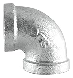 Mueller 510-003HN Galvanized 90 Degree Elbow, 1/2 [並行輸入品]