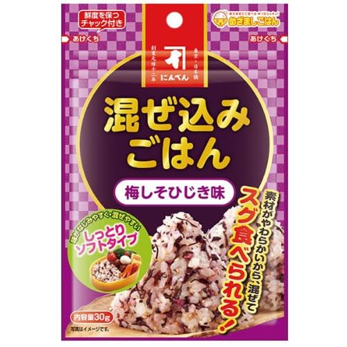にんべん 混ぜ込みごはん 梅しそひじき味