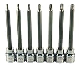 ATD Tools 13776 7-Piece Tamper-Resistant Star Bit Socket Set [並行輸入品]