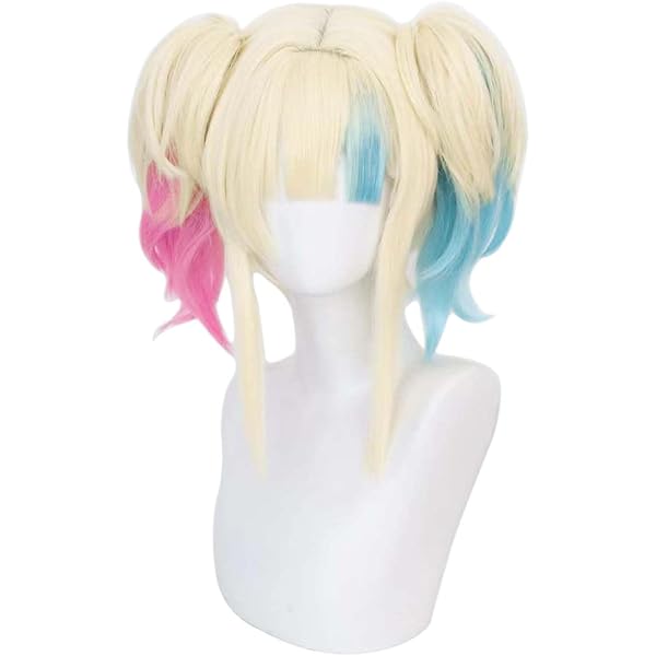 【日曜日、本日配送可】ハーレークイン　コスプレ　フルセット　価格交渉◎ Amazon.co.jp: 漫尚cosplayウィッグ付き ハーレイ・クイン