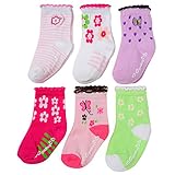 Gold Bug ニューフラワープリンセス6足ソックス 1-2歳 綿その他 23653