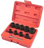 10pcナットツイスターソケットセット 潰れたボルト取り外し WHSYN0020 [並行輸入品]