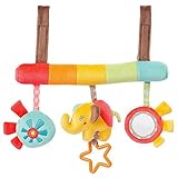Daisy Infant Baby Plush Adorable Animal Rattle Stroller & Car Seat Hanging Toy Pram Crib Mobile Toy 