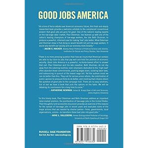 Good Jobs America: Making Work Better for Everyone