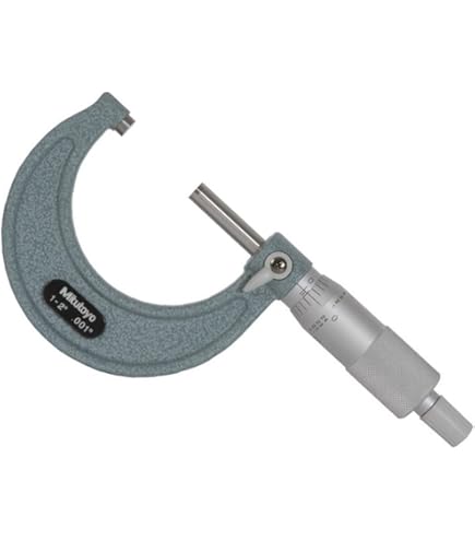 Mitutoyo Screw Thread Micrometer, 5-6" With Anvil Set (126-800) - 126