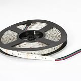 DC12V LEDテープライト 5M SMD5050 フルカラーRGB 防水 300連 白ベース 切断可能 単体 TOPAIM ZONTEN