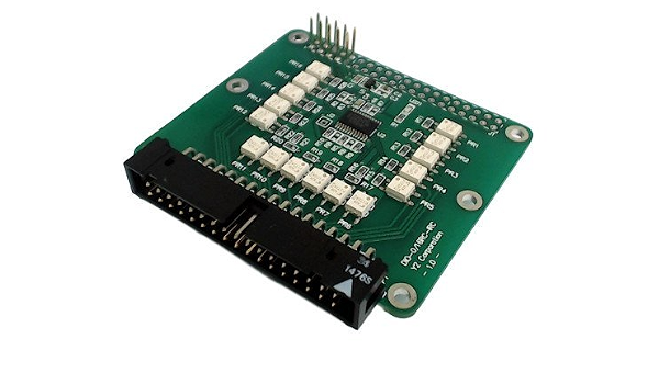 Amazon Co Jp ワイツー I2c フォトリレー出力ボード ラズベリーパイ拡張ボード Dio 0 16rc Irc パソコン 周辺機器