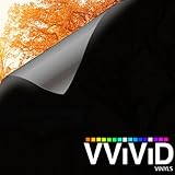 VViViD Static Cling 100 %ブラックアウトHouseholdプライバシーウィンドウビニールデカールロール 180" x 60" Large roll vvblkoutstatic