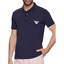 新品【エンポリオアルマーニ】ネイビーポロシャツ L EMPORIO ARMANI ポロシャツ 「エンポリオ アルマーニ