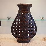 Hyun times 床の花瓶竹の竹ヨーロッパのアメリカの村クリエイティブレトロフラワーアートハイファイクリエイティブフラワーセット ( 色 : B )