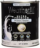 True Value hp10-qtプレミアムWeatherall Exteriorアクリル100ラテックスプライマー、1-quart