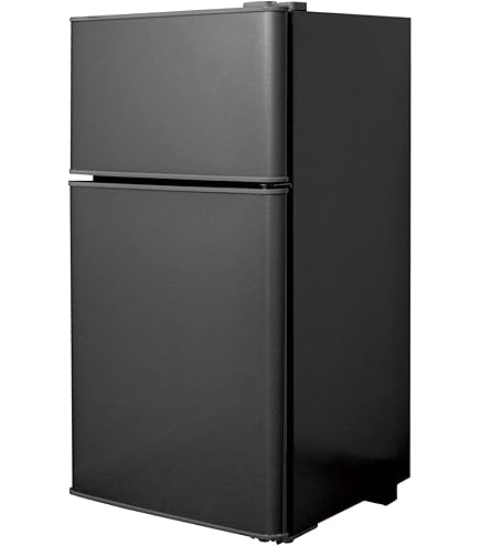 【新品】冷蔵庫 90L ブラック 一人暮らし 冷凍冷蔵庫 2ドア 小型 オフィス 新品】冷蔵庫 90L ブラック 一人暮らし 冷凍冷蔵庫 2ドア 小型