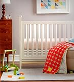 giggleBaby 3 Piece Crib Bedding Set Dot Collection Flame Scarlett by jcp