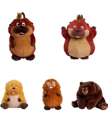 私がビーバーになる時 ローフ &you マスコット　ローフ 2体セット ピクサーキャラクター 私がビーバーになる時 ボールチェーンマスコット