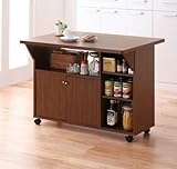 【Clap】 クラップバタフライカウンターワゴン 040106087 (ブラウン)