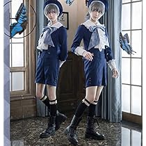 黒執事　シエル　2期　青　普段着　私服　コスプレ　衣装　Ｍ Amazon.co.jp: [AYAY] COS 黒執事シエルコスプレ衣装シエル悪魔