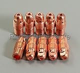10個 13N28 2.4mm TIGコレットボディSR PTA WP-9 20 25 に適合 TIG溶接トーチ