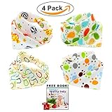 Bandana Baby Bibs Cute Unisex for Boys and Girls 100% Cotton Super-Stylish Anti-Smell Anti-Bacterial