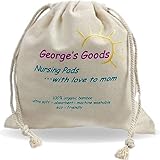 Nursing Pads Set (3 Pairs) - Premium Soft Absorbent Bamboo Material for a Comfortable Natural Feelin