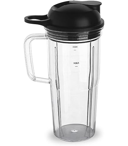 Veterger Replacement Parts 2PCS Single Serve Blender Cups With Slip & Seal Lids