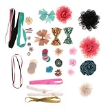 Lovoski クラフト　DIY　手作り　ヘッドバンド　帽子　バレルクリップ　アクセサリー