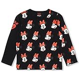 ベビードール ディズニー 総柄ロンT 子供服 DISNEY Collection 80cm ブラック