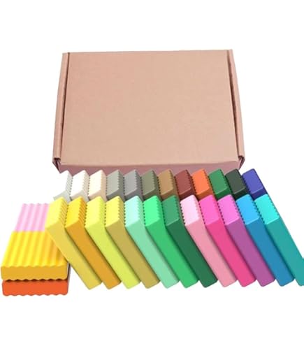 新品　ポリマークレイ入門セット Amazon | Shuttle Art オーブン粘土 ポリマークレイ 57色セット