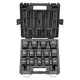Blackhawk By Proto UW-2414S 6-Point Drive Impact Socket Set, 3/4-Inch, 14-Piece [並行輸入品]