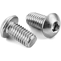 Amazon | MewuDecor M5-0.8 x 8mm ボタンヘッドソケットキャップ