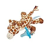 Dr. Brown's Lovey Pacifier and Teether Holder - Gerry the Giraffe by Dr. Brown's [並行輸入品]