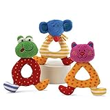Baby Gund Sock Hop Rattle - Cat by Gund [並行輸入品]