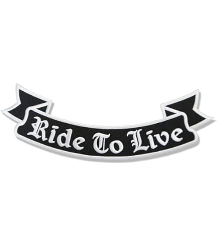 RIDE ワッペン大　レッド RIDE ワッペン大レッド