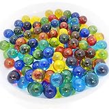 日本製ビー玉ガラス玉（クリアカラー約１２，５ｍｍ・MIX１４0粒）