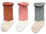 WmcyWellユニセックス赤ちゃん新生児かわいい厚手コットンソックス幼児ソックス(パックof 3 ) US サイズ: XS カラー: ホワイト