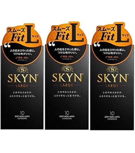 Amazon | 【SKYN (スキン) Large】 Lサイズ コンドーム 10個入 × 3箱