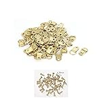 Ohaha 120pcs Dリング画像フォトフレーム壁掛けハンガーフックW 120pcsネジ