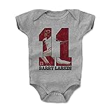500レベルのBarry Larkin Infant & Baby Onesieロンパース – Cincinnati野球ファンギア野球の殿堂の公式ライセンス – Barry LarkinゲームR
