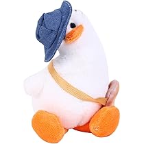 Amazon.co.jp: Operitacx ぬいぐるみ アヒル キーホルダー