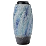 信楽焼 へちもん 花瓶 流彩 長 1-2528